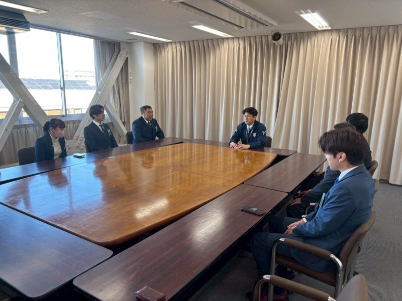 【市長表敬訪問】