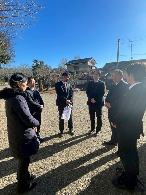 【女化神社参拝】